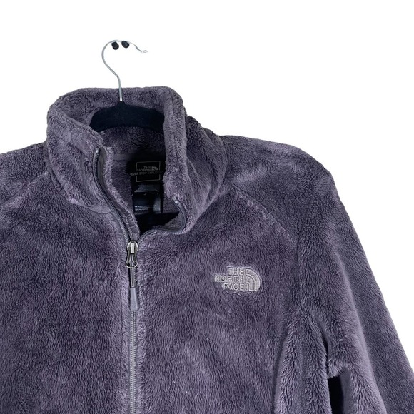 The North Face NF00C782 Deep Purple Fuzzy Osito Full Zip Jacket Women’s XS - Picture 4 of 11